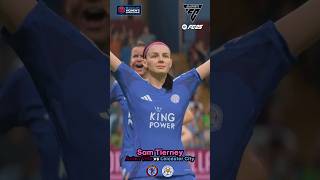 EXCELLENT GOAL BY SAM TIERNEY Aston Villa vs Leicester City  Womens Super League 202425 [upl. by Anitroc]