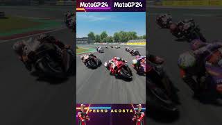 MOTO GP 24 PEDRO ACOSTA IMPRESSIVE RIDING STYLE  2024💥 [upl. by Zealand]