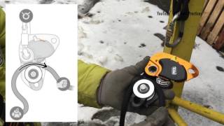 Pro Traxion Petzl  carrucola bloccante  progress capture pulley [upl. by Egdirdle289]