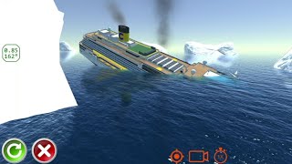 Costa Venezia Sank  Cruise Ship Handling Simulator [upl. by Akenor]