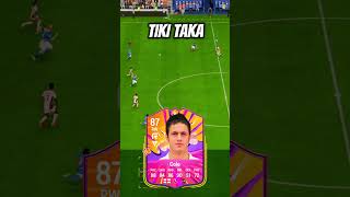 Tiki Taka  FC25 fifa foryou shorts fyp [upl. by Ambler425]