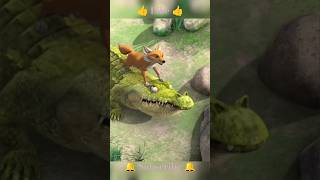 😀Crocodile or Tabaki ne banaya palan mowgli cartoon shorts youtubeshorts ytshorts shortfeed [upl. by Woodberry899]