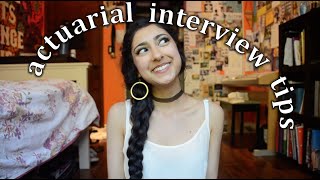 Actuarial Interview Tips  How to Get an Actuarial Internship Part 2 [upl. by Auqenet]