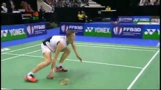 F  MS  Daren Liew vs Viktor Axelsen  2012 Yonex French Badminton Open [upl. by Rancell]