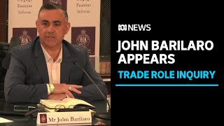 IN FULL John Barilaro and Investment NSW CEO give evidence in NY trade role inquiry  ABC News [upl. by Jc]