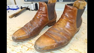 Restoring Crockett amp Jones Chelsea Boots [upl. by Nairb394]