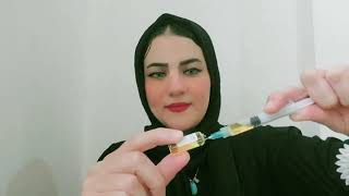 طريقة اعطاء ابرة عضلية في المنزل [upl. by Ahsaelat]