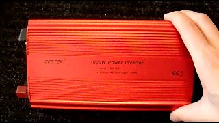 Bestek 1000W Power Inverter Review  part44 [upl. by Suiradel448]