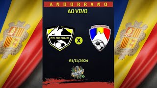 FC ORDINO x FS LA MASSANA  Lliga Multisegur Assegurances  01122024 [upl. by Yordan]