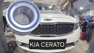 Reemplazo de cojinete de rueda delantera  kia cerato 20112018 Hyundai i30ElantraVelosterSoul [upl. by Idurt812]