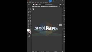 Adobe illustrator Tutorial  How to use the perspective selector illustrator illustratortutorial [upl. by Haceber]