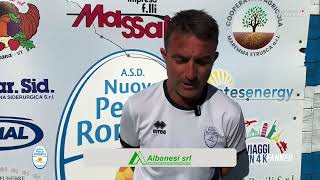 Nuova Pescia Romana  Palocco  Intervista a Mister Micheli [upl. by Nawd254]