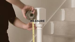 How to Install Re Newel Cladding  EASY DIY TUTORIAL  Richard Burbidge [upl. by Jolda527]