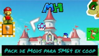 Pack de mods para SM64 ex coop unos son epicardos [upl. by Nyrahs332]