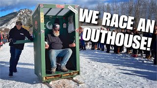 2nd Annual Lumby Outhouse Races [upl. by Roslyn]