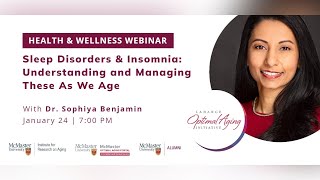 Sleep Disorders amp Insomnia Understanding and Managing These As We Age [upl. by Waki]