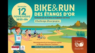 Bike and Run des Étangs dOr 2023 [upl. by Ymiaj]