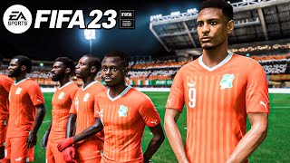 FIFA 23 Côte dIvoire vs Seychelles  Qualification World Cup 2026  Gameplay PC [upl. by Airbmak]