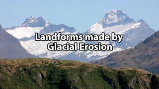 Glacial Processes and Landforms [upl. by Pirri]