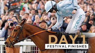 ALL FINISHES FROM DAY ONE OF THE 2022 CHELTENHAM FESTIVAL [upl. by Nies160]