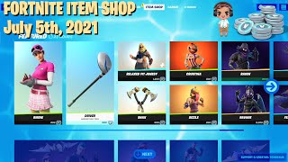 Fortnite Item Shop July 5th 2021  Birdie Raven Driver 4th of July Items Wild Card Stormlight [upl. by Debo]