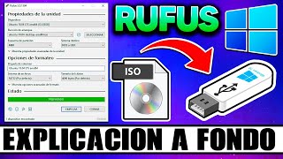 Como Usar Rufus 2023  Hacer una USB Booteable Windows 1087 y Prevenir Errores ✅ [upl. by Ddot]