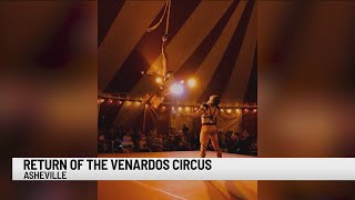 Venardos Circus returns to Asheville [upl. by Kendal]