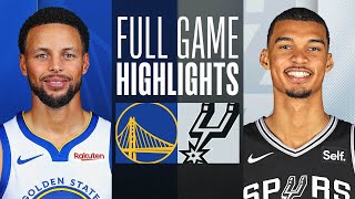 WARRIORS at SPURS  FULL GAME HIGHLIGHTS  March 31 2024 [upl. by Eneryc281]