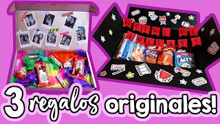 3 REGALOS ORIGINALES para tu NOVIOMEJOR AMIGA💕 Especial del día del AMOR y la AMISTAD [upl. by East]