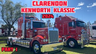 Clarendon Kenworth Klassic 2024 Truck Show Part 1 kenworth truckshow [upl. by Sansen]