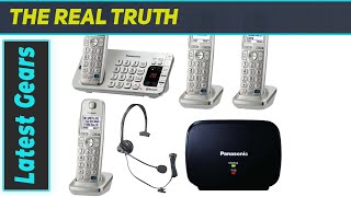 Panasonic KXTGE274S Link2Cell Bluetooth Cordless Phone  Best Home Calling Solution [upl. by Yeslah]