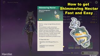 How To Get Shimmering Nectar and Whopperflower location  Genshin Impact [upl. by Prasad585]