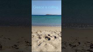 GREECE is calling Remember these moments as winter creeps in beach summer travel [upl. by Atalee68]