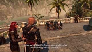 Assassins Creed 4 Ending Credits Song The Parting Glass  AC4 Ending [upl. by Ecirbaf]