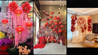 Chinese New year decoration idea Chinese New year home design [upl. by Gall400]