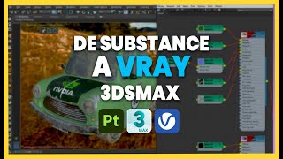 De Substance Painter a Vray en 3DsMax  UDIMS [upl. by Cavil]