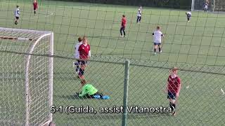 09112024  Tirreno Sansa  Achillea U11  Highlights [upl. by Gati]