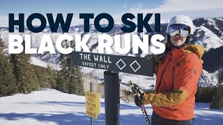 How to Ski Black Runs [upl. by Doss]