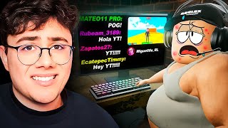 Simulador de ser Streamer en Roblox 🤨🎮 [upl. by Robers]