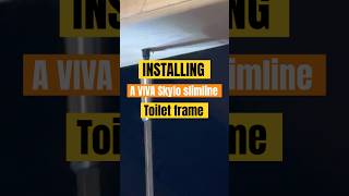 Installing a VIVA Skylo slimline toilet frame [upl. by Perpetua530]