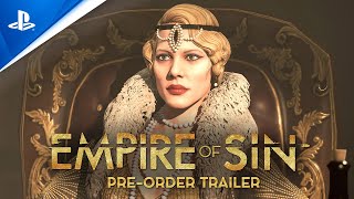 Empire of Sin  Preorder Trailer  PS4 [upl. by Adnohsal]