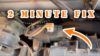 19992007 F250 amp F350 Blend Door Actuator Replacement [upl. by Susanetta]