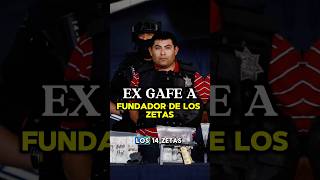 EL EX GAFE QUE SE UNIÓ AL CARTEL DE LOS ZETAS☠️🇲🇽 shorts mexico narcos crime facts [upl. by Anicnarf308]