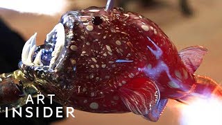 How This Artist Makes Realistic Glass Animal Sculptures [upl. by Willabella]