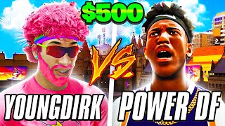 POWER VS YOUNG DIRK  BEST OF 7 FOR 500 NBA 2K23 [upl. by Adihsar88]