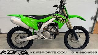 24077 Kawasaki KX 450 2021 [upl. by Dnalkrik809]