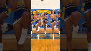 💙💛🤍 cheer cheerleading highschool [upl. by Cilka]