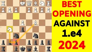 Best Chess Opening for Black Against 1e4 in 2024 Win in 8 Moves [upl. by Egas]