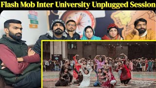 Flash Mob  InterUniversity Unplugged Session 2023  NSUSS  NSU  BRIDAL HERITAGE [upl. by Oakman]