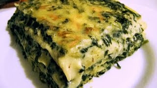 How to make Spinach Lasagne easy recipe [upl. by Deedee]